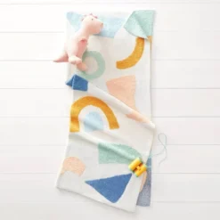 48"x58" Knit Kids' Throw Shapes Cream - Pillowfort™ 7 48"x58" Knit Kids' Throw Shapes Cream - Pillowfort™ -Pillowfort GUEST 05d7a5c7 4c3a 4cef baab e9e25150c065