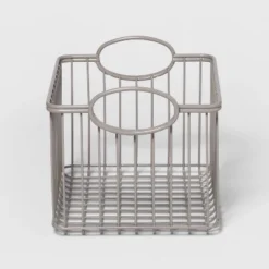 Wire Stackable Kids' Storage Basket Gray - Pillowfort™ -Pillowfort GUEST 0eed6cb5 4f5f 4d41 8876 72112c5b1a16
