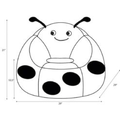 Ladybug Kids' Bean Bag Chair - Pillowfort™ -Pillowfort GUEST 1660bcba 5e0e 4df1 b7f0 9cda9c9c18e8