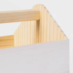 Kids' Wood House Caddy White - Pillowfort™ -Pillowfort GUEST 21cf5770 41b7 4c23 83ff 23276780085e