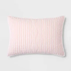 Chambray Striped Kids' Sham - Pillowfort™ -Pillowfort GUEST 26204b23 d92f 4768 87ef e5228358f247