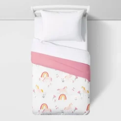 Toddler Unicorn Cotton Kids' Comforter - Pillowfortâ˘