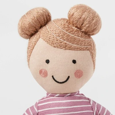 Decorative Kids' Pillow Striped Purple - Pillowfort™ 2 Decorative Kids' Pillow Striped Purple - Pillowfort™ - Image 2