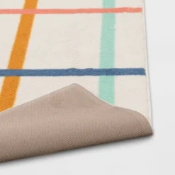 5'x7' Area Kids' Rug Window Pane Low Pile Plush - Pillowfort™ -Pillowfort GUEST 5031af7e 28df 43b5 a3e7 0a4469223be8 1