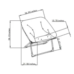 Folding Dish Kids’ Chair - Pillowfort™ -Pillowfort GUEST 53cafdeb cd12 4604 8d7b b3a6678386a0