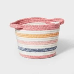 Striped Coiled Rope Kids' Storage Bin - Pillowfort™ 13 Striped Coiled Rope Kids' Storage Bin - Pillowfort™ -Pillowfort GUEST 69aa9ee9 051f 4555 86cb 500da444d1d4