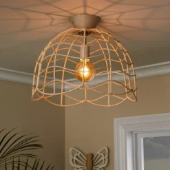 Pillowfort 12 Rattan Kids' Pendant Natural - Pillowfort™