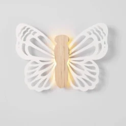 Butterfly Wood Lit Kids' Wall Decor Cream - Pillowfort™ 8 Butterfly Wood Lit Kids' Wall Decor Cream - Pillowfort™ -Pillowfort GUEST 854d9d30 8784 44c0 8ca3 55d8d9c0bc7f