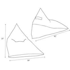 Triangle Lounge Kids’ Chair - Pillowfort™ 16 Triangle Lounge Kids’ Chair - Pillowfort™ -Pillowfort GUEST 8a0c4c85 7960 4d15 b36c b9e388edfa05