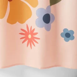 Vintage Floral Kids' Shower Curtain Blue - Pillowfort™ -Pillowfort GUEST 8ace6416 7c54 4ea4 809f c8058637a65b