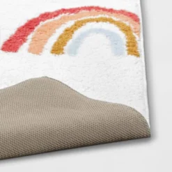 4'x5'6" Printed Rainbow Tufted Kids' Rug - Pillowfort™ -Pillowfort GUEST 96e70c2a c1d5 420d be31 aea7dfedde82