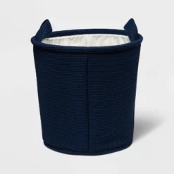 Waffle Kids' Storage Basket Navy - Pillowfort™ -Pillowfort GUEST 97e57b76 3705 49c2 9a96 da23d3d89e7c