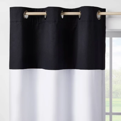 Blackout Border Striped Kids' Panel - Pillowfort™ 1 Blackout Border Striped Kids' Panel - Pillowfort™