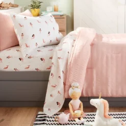 Mermaid Cotton Kids' Sheet Set - Pillowfort™