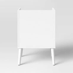 Rattan And Wood Bedside Kids' Table White - Pillowfort™ -Pillowfort GUEST a8ba0fae 5315 428b b9e8 7f017d9fcbfb