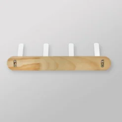 Metal And Wood Hanging Kids' Wall Hooks White - Pillowfort™ 7 Metal And Wood Hanging Kids' Wall Hooks White - Pillowfort™ -Pillowfort GUEST aed7a8b1 ab9c 4cdf 876a e71da6f63d0f