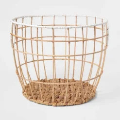 Kids' Woven Basket Natural With White Rim - Pillowfort™ -Pillowfort GUEST b46ca59a e27c 4c96 9d2e 851458f3d67a
