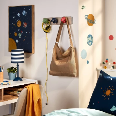 Dinosaur Hanging Kids' Wall Hooks - Pillowfort™ 2 Dinosaur Hanging Kids' Wall Hooks - Pillowfort™ - Image 2