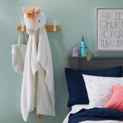 Metal And Wood Hanging Kids' Wall Hooks White - Pillowfort™ 9 Metal And Wood Hanging Kids' Wall Hooks White - Pillowfort™ -Pillowfort GUEST e360122d e61d 41ce bbd9 10536f49bbd3