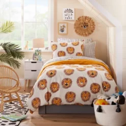 Water Hyacinth Lion Head Kids' Wall Décor Natural - Pillowfort™ -Pillowfort GUEST e8094143 9697 466a b672 69fb37d25388